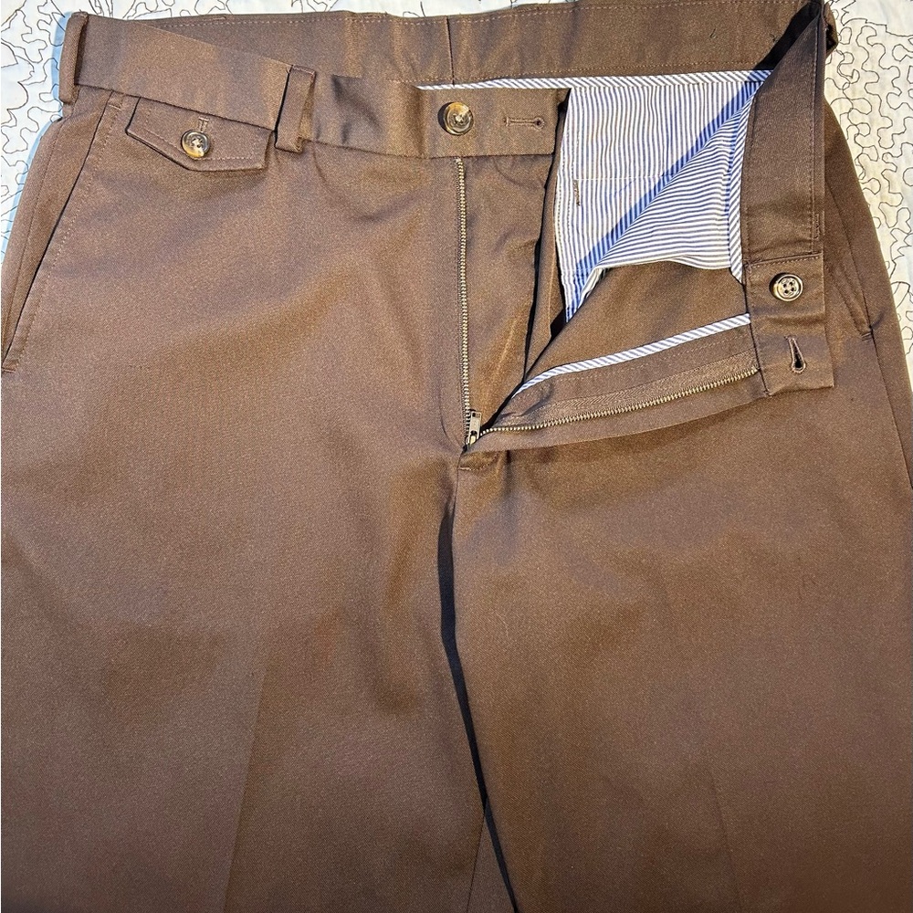 Brooks Brothers Brown Dress Pants - Picture 4 of 12